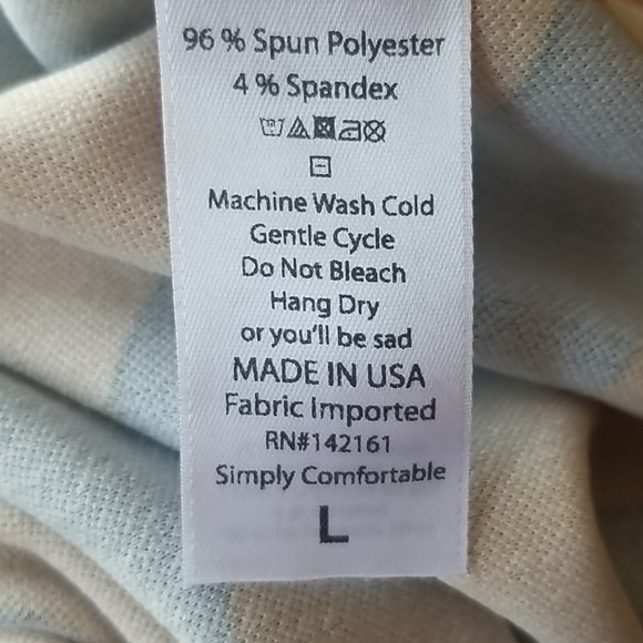 Lularoe Cassie striped skirt - Picture 5 of 5